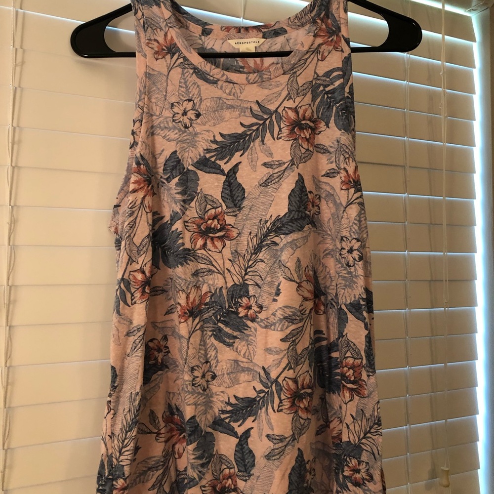 Aeropostale Floral Tank Top